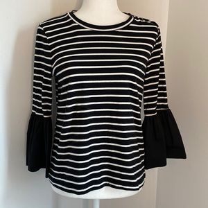 Anthropologie striped top size S